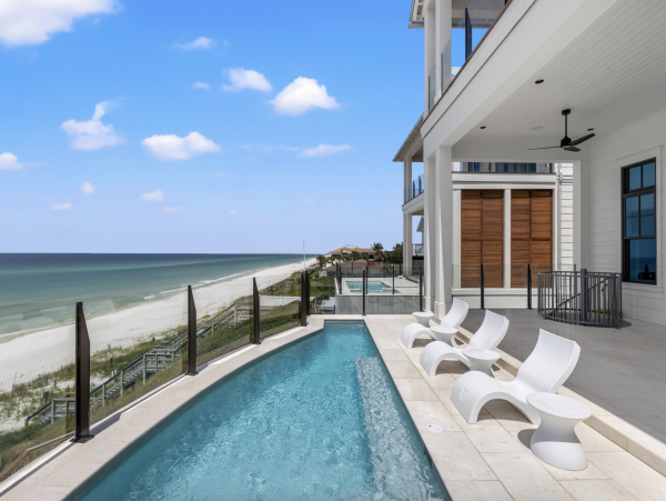 Luxury 9BR Beachfront Rental in Seacrest Beach with Pool